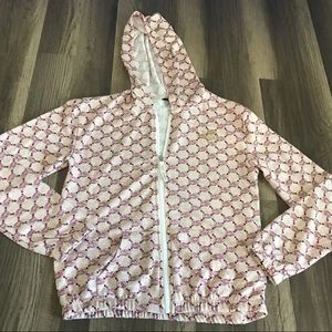 Bebe Girls Zippered Hoodie Size L (14-16)